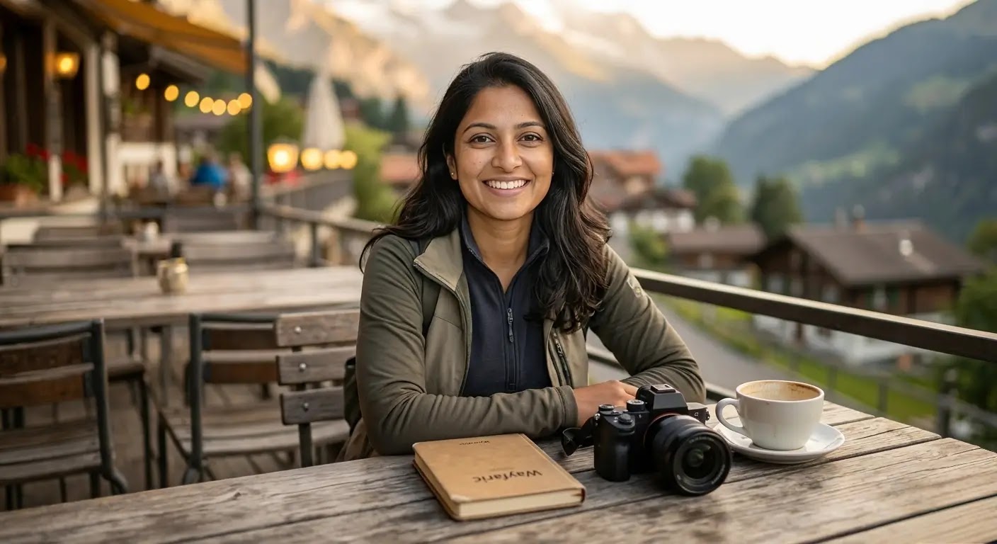 Meet Richa M – The Voice Behind Wayfaric Richa M, founder of Wayfaric and professional digital creator